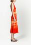 Proenza Schouler Strandjurk met tie-dye print Oranje - Thumbnail 3
