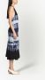 Proenza Schouler Midi-jurk met tie-dye print Blauw - Thumbnail 3