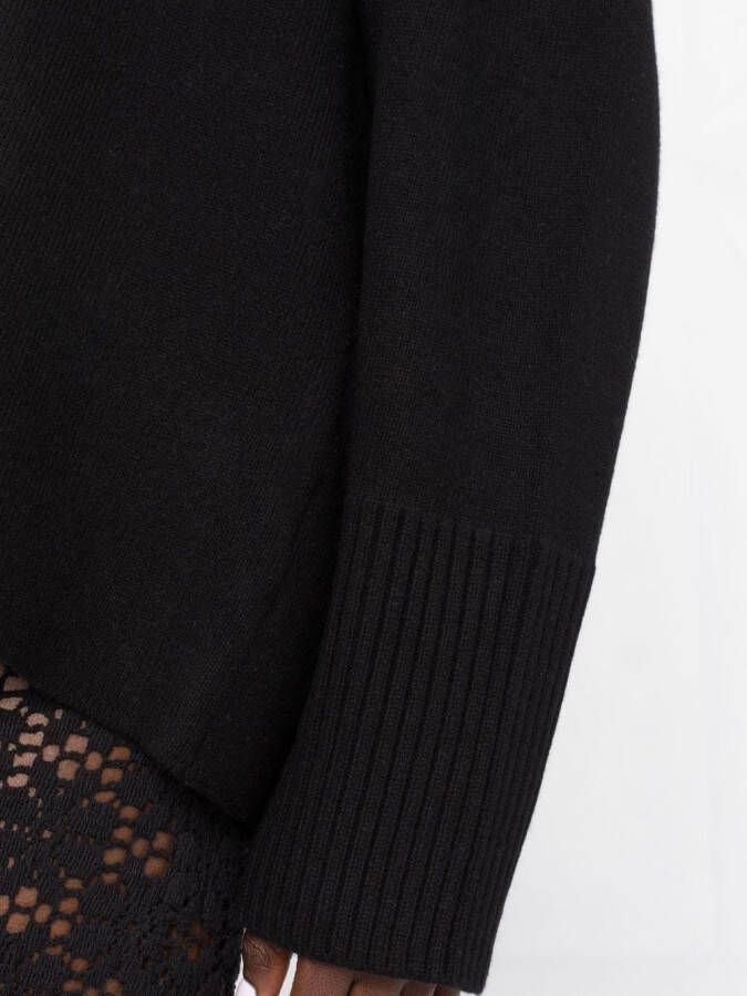 Proenza Schouler Trui met verlaagde schouders Zwart