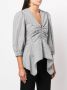 Proenza Schouler White Label Asymmetrische blouse Wit - Thumbnail 3