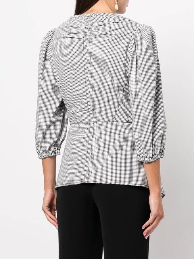 Proenza Schouler White Label Asymmetrische blouse Wit