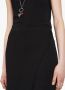 Proenza Schouler White Label Asymmetrische jurk Zwart - Thumbnail 4