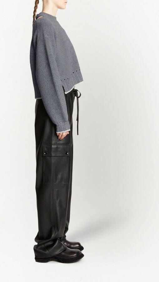 Proenza Schouler White Label Kasjmier trui Grijs