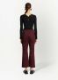 Proenza Schouler White Label Cropped broek Paars - Thumbnail 4