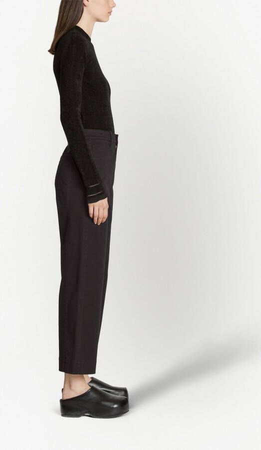 Proenza Schouler White Label Cropped culotte Zwart
