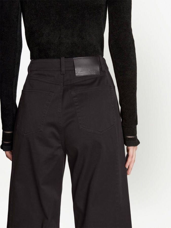 Proenza Schouler White Label Cropped culotte Zwart