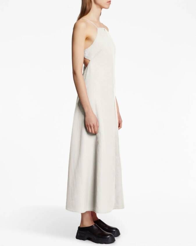 Proenza Schouler White Label Uitgesneden jurk Wit