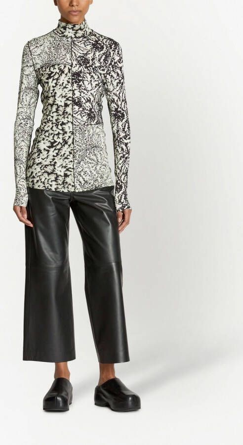 Proenza Schouler White Label Top met bloemenprint Beige