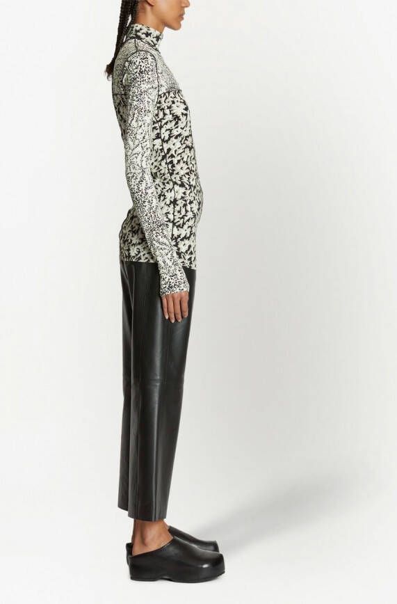 Proenza Schouler White Label Top met bloemenprint Beige
