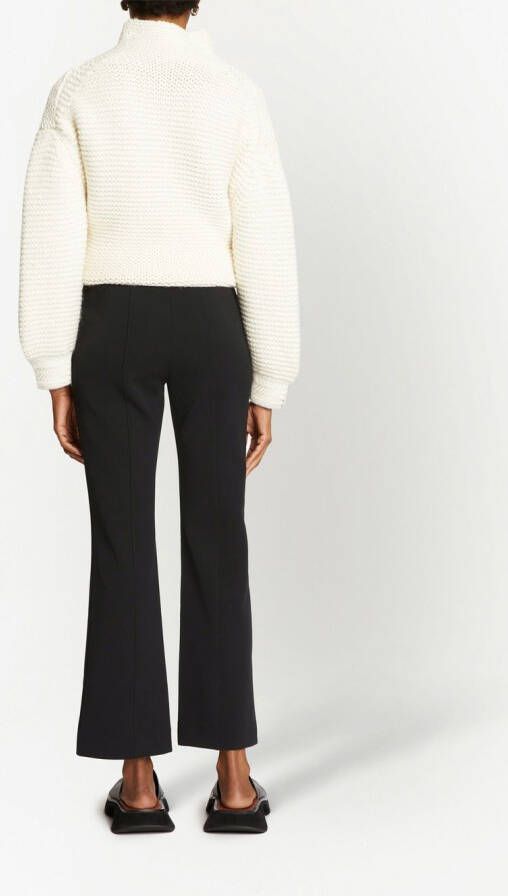 Proenza Schouler White Label High waist broek Zwart