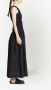 Proenza Schouler White Label Jurk met ruche Zwart - Thumbnail 3
