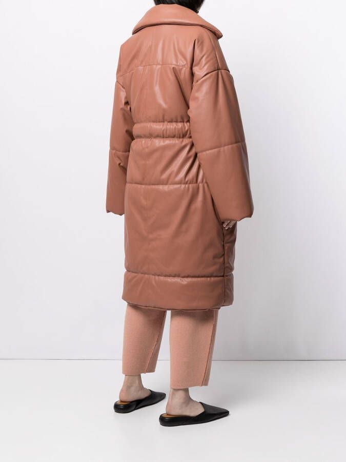 Proenza Schouler White Label Mantel met ceintuur Roze