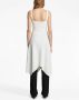 Proenza Schouler White Label Midi-jurk met bustier Wit - Thumbnail 4