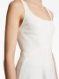 Proenza Schouler White Label Midi-jurk met bustier Wit - Thumbnail 5