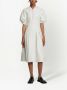Proenza Schouler White Label Midi-jurk met pofmouwen Wit - Thumbnail 2