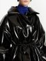 Proenza Schouler White Label Oversized donsjas Zwart - Thumbnail 5