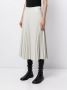 Proenza Schouler White Label Plooirok van imitatieleer Wit - Thumbnail 3
