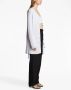Proenza Schouler White Label ribbed-knit belted cardigan Wit - Thumbnail 3