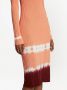 Proenza Schouler White Label Ribgebreide jurk Oranje - Thumbnail 5
