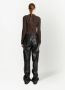 Proenza Schouler White Label Ribgebreide trui Bruin - Thumbnail 4