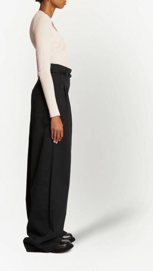 Proenza Schouler White Label Ribgebreide trui Roze