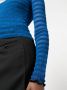 Proenza Schouler White Label Semi-doorzichtige trui Blauw - Thumbnail 5
