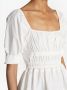 Proenza Schouler White Label Jurk met vierkante hals Wit - Thumbnail 5