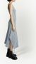 Proenza Schouler White Label Ribgebreide jurk Blauw - Thumbnail 3