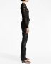 Proenza Schouler White Label Gestreepte panty Zwart - Thumbnail 5
