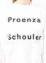 Proenza Schouler White Label Sweater met logoprint Wit - Thumbnail 5