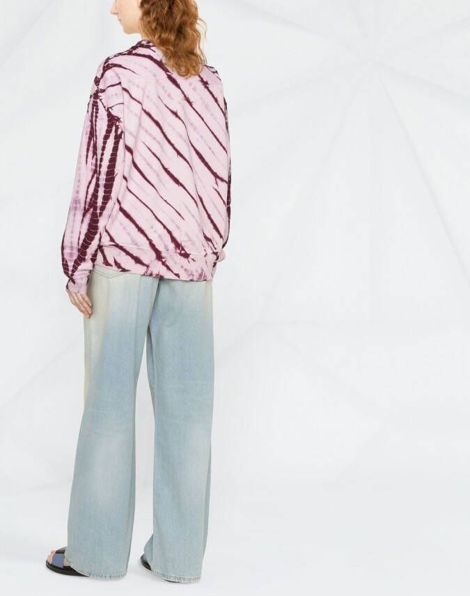 Proenza Schouler White Label Sweater met tie-dye print Roze