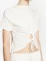 Proenza Schouler White Label T-shirt met gedraaid detail Groen - Thumbnail 5