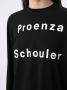 Proenza Schouler White Label T-shirt met lange mouwen Zwart - Thumbnail 5