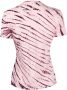 Proenza Schouler White Label T-shirt met tie-dye print Roze - Thumbnail 2