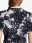 Proenza Schouler White Label T-shirt met tie-dye print Zwart - Thumbnail 5