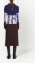 Proenza Schouler White Label Jurk met tie-dye print Blauw - Thumbnail 4
