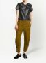 Proenza Schouler White Label Top met korte mouwen Zwart - Thumbnail 2