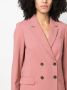 PS Paul Smith Blazer met dubbele rij knopen Roze - Thumbnail 5
