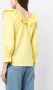 PS Paul Smith Blouse met ruches Geel - Thumbnail 4