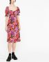 PS Paul Smith Jurk met ballonmouwen Roze - Thumbnail 2