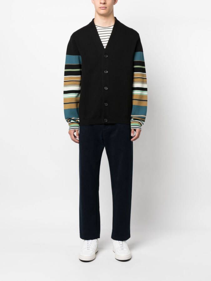 PS Paul Smith Gestreept vest Zwart