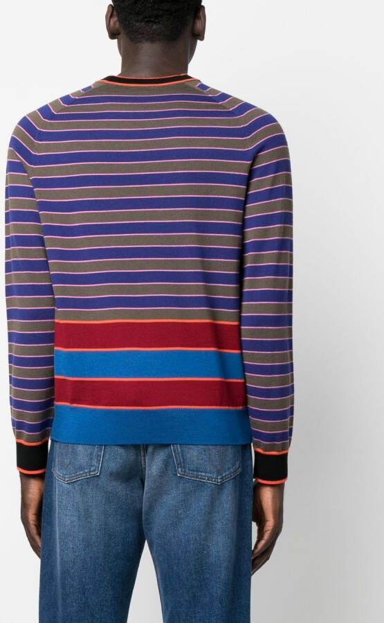 PS Paul Smith Gestreepte trui Blauw
