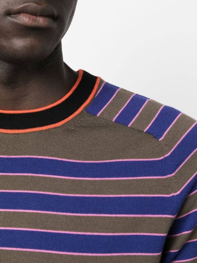 PS Paul Smith Gestreepte trui Blauw