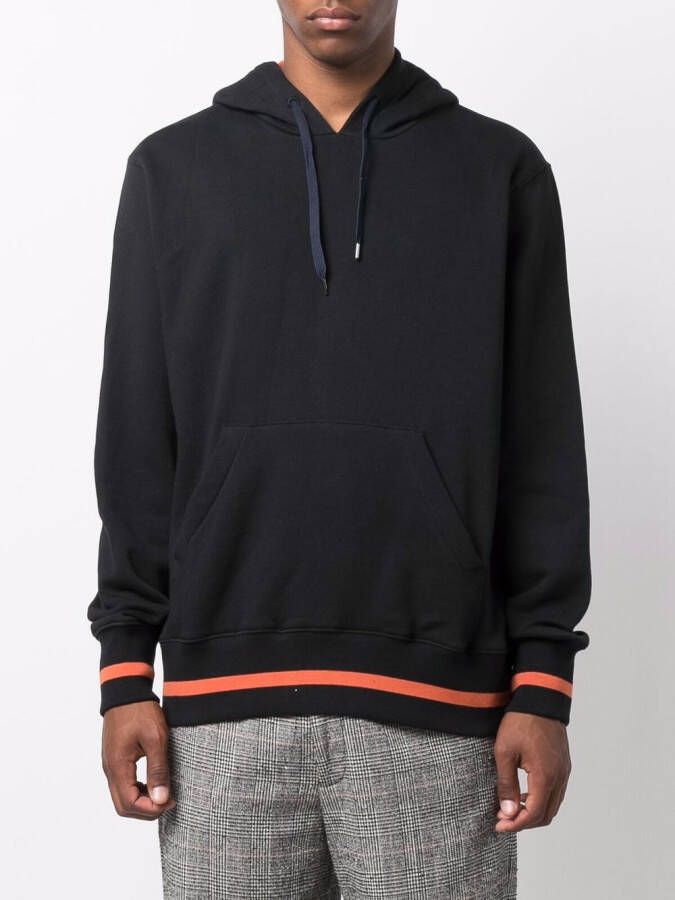 PS Paul Smith Hoodie met logoprint Zwart