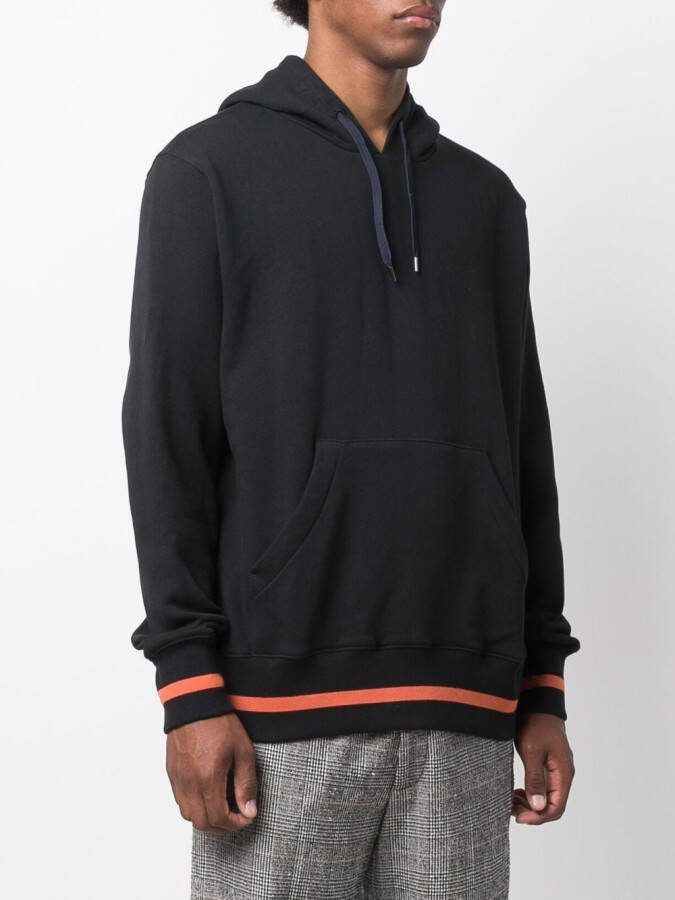 PS Paul Smith Hoodie met logoprint Zwart