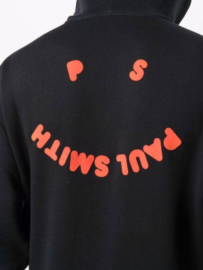PS Paul Smith Hoodie met logoprint Zwart