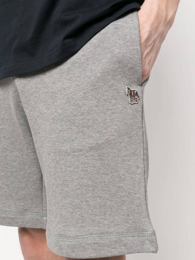 PS Paul Smith Trainingsshorts met logopatch Grijs