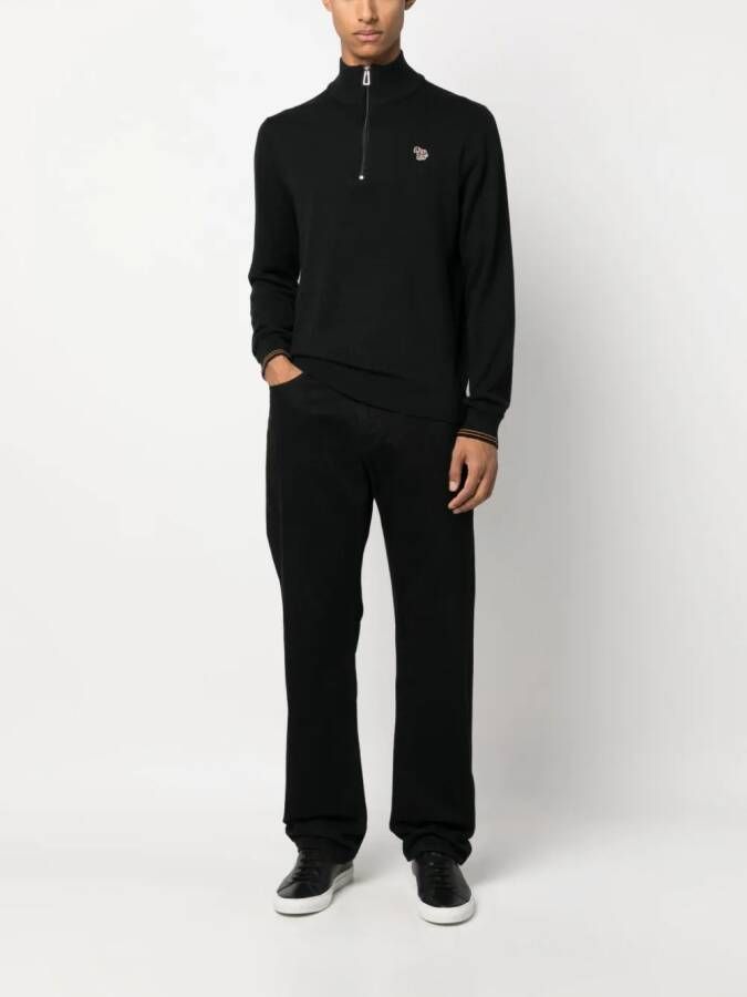 PS Paul Smith Trui met logopatch Zwart