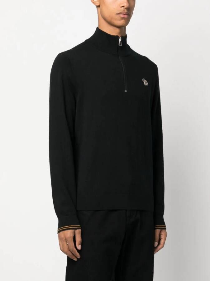 PS Paul Smith Trui met logopatch Zwart
