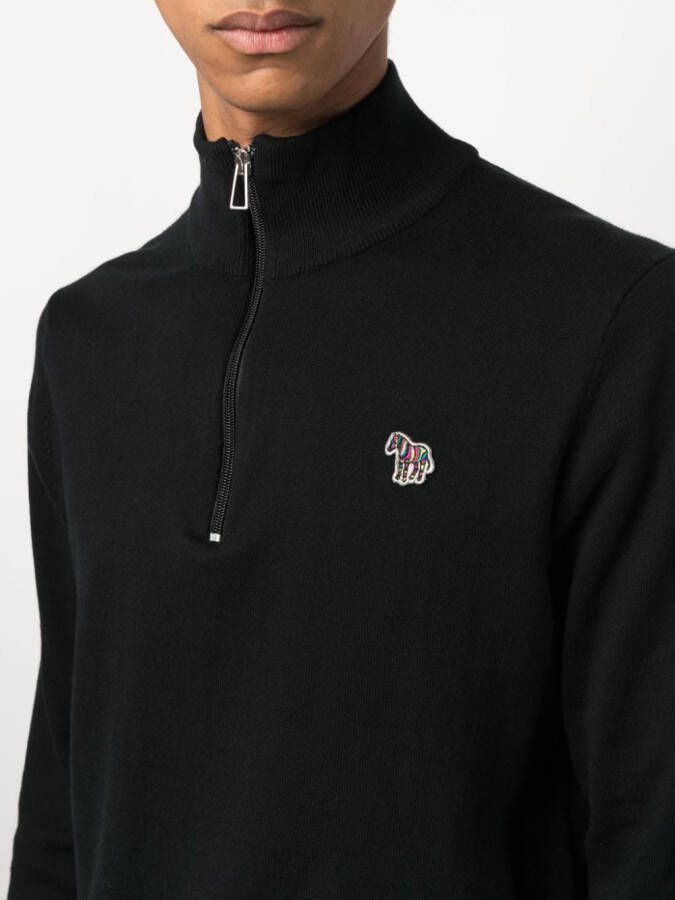 PS Paul Smith Trui met logopatch Zwart